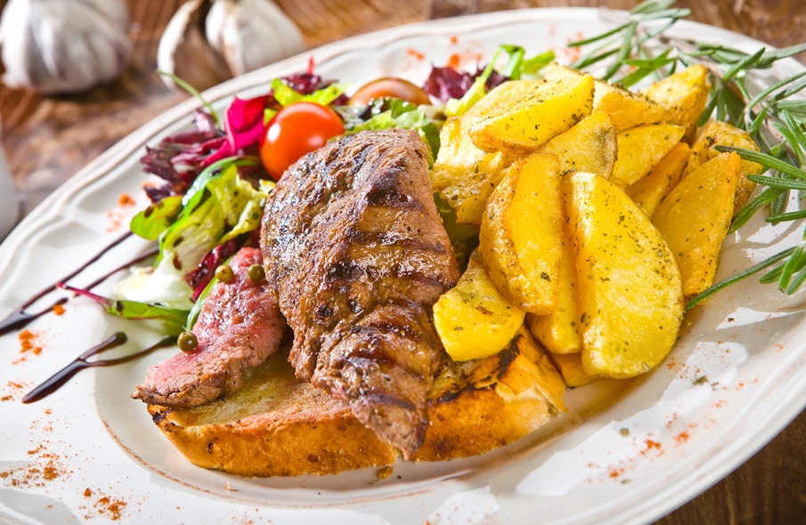 potrawy restauracji Maryna / na zlecenie agencji ArtGroup