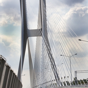 Most Rędziński we Wrocławiu / klient Mostostal / agencja ArtGroup