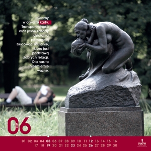 kalendarz dla firmy PWPW S.A. / projekt agencja ArtGroup